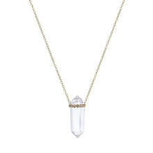 Load image into Gallery viewer, Clear Quartz Crystal Talisman