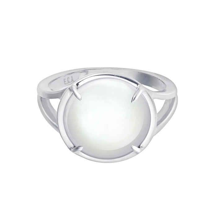 Clear Quartz Crystal Talisman Ring - by Erica Corte Atelier