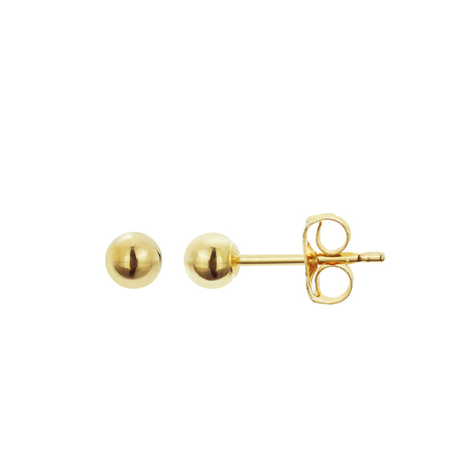 Gold Dot Earrings - Small