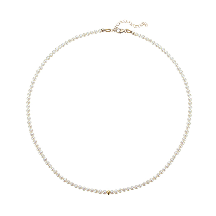 Akasha Moon Pearl Necklace