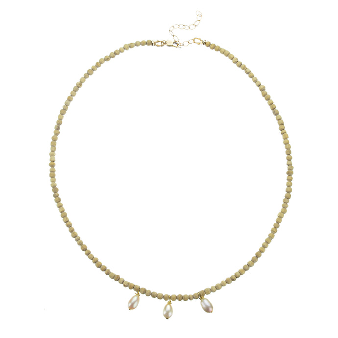Akasha - Tulsi Pearl Necklace